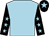 Light blue, black sleeves, light blue stars, black cap, light blue star (The 600 Club)