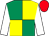 Emerald Green and Yellow (quartered), White sleeves, red cap (Mr Trevor Hemmings)