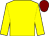 Yellow, maroon cap (Mr Christopher Hanbury)