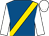 Royal blue, gold sash, white sleeves and cap (J N G-m Racing)