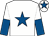 White, royal blue star, halved sleeves and star on cap (The New Club Partnership)