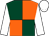 Dark green and orange (quartered), white sleeves and cap (Mr Ashley Carr & Mr Andy Smith)