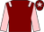 Maroon, pink epaulets, sleeves and star on cap (Holt, Robinson, Macnabb, Clark, Weedon)