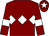 Maroon, white triple diamond, armlets and star on cap (Core Partnership)