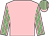 Pink, light green striped sleeves and cap (Mrs Z Wentworth)