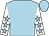 Light blue, white sleeves, light blue stars (Mrs M Ferguson & Mrs A K Murphy)