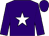 Purple, White star (J L Verriere)
