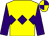 Yellow, purple band of diamonds and sleeves, quartered cap (Nijinsky Investments (pty) Ltd (nom : Mr V Naidu))
