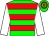 Green, red hoops, white sleeves, green and red hooped cap (Mr M Dixon)