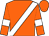 Orange, White Sash, White armlets On Sleeves, Orange Cap (Grantland Johnson)