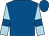 Royal blue, light blue sleeves, royal blue armlets (The Crafty Six & W B B)