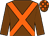 Chocolate, orange cross belts, check cap (Keeping The Dream Alive)