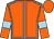 Orange, light blue seams and armlets (Pittville Park)