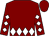 Maroon, white diamond belt, white diamonds on sleeves, maroon cap (D J Stable LLC)
