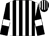 Black and white stripes, black sleeves, white armlets (Mr D Neale And Mr D Stone)