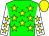 Green, yellow stars, yellow stars on white sleeves, yellow cap (Palmer, Teresa And Palmer, David J)