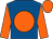 Royal blue, orange disc, orange sleeves, orange cap (Llp Performance Horse, Llc)