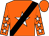 Orange, white star, black sash, white stars on orange sleeves, orange cap (Starship Stables And Dwoskin, Steven)
