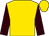 Blue, gold star, gold diamonds on sleeves, gold cap (Alter's Racing Stable, Inc And Hammer, Jack T)