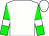 White, white armlets on green sleeves, white cap (Walder Racing)