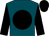 Teal, black ball, black sleeves, black cap (John Penn)