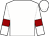 White, burgundy yoke & 'old ship rudder', burgundy bars on sleeves (Ceen Racing)
