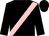 Black, pink sash, black cap (Moshe Mark)