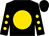 Black, gold ball, gold dots on sleeves, black cap (Paradise Farms Corp And Staudacher, David)