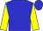 Blue, yellow sleeves, blue ball, blue cap (Bernsen, David A , Moulton, Susan And Magdalena Racing (sherri McPeek))