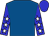 Royal blue, white stars on blue sleeves, blue cap (Erj Racing, Llc, Train Wreck Al Racing Stables And Strauss, William)