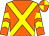 Orange, yellow cross belts, yellow chevrons on sleeves, orange and yellow quartered cap (Branch, William, Buster, Jr , William C And Cohen, Mark)
